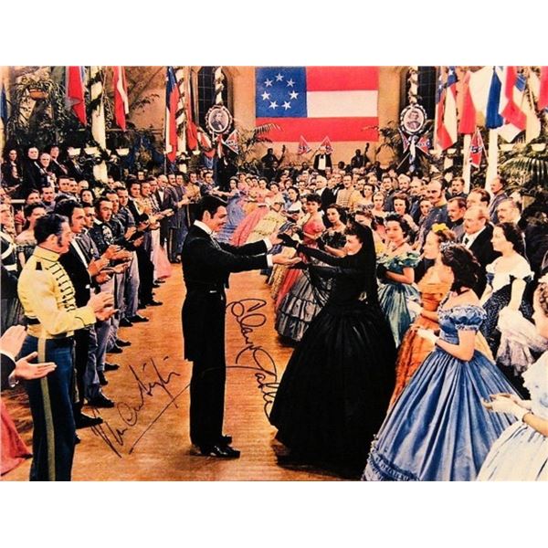 Gone With The Wind Clark Gable and Vivien Leigh signed photo