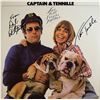 Image 1 : Captain and Tennille Love Will Keep Us Together signed album