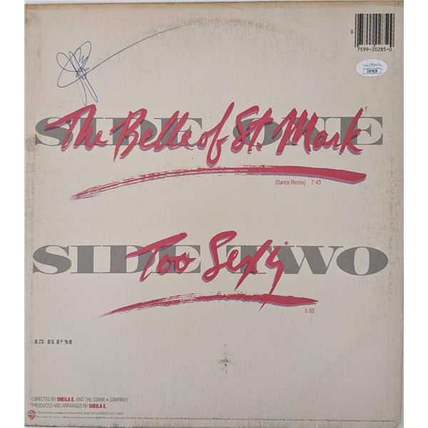 Sheila E. Signed Album - JSA Authenticated