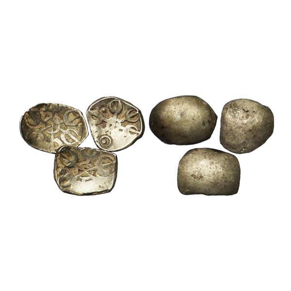 Archaic Coinage, Punch Marked, attributed to Gandhara Mahajanapada (c. 600-400 BC), Kabul Region (Af