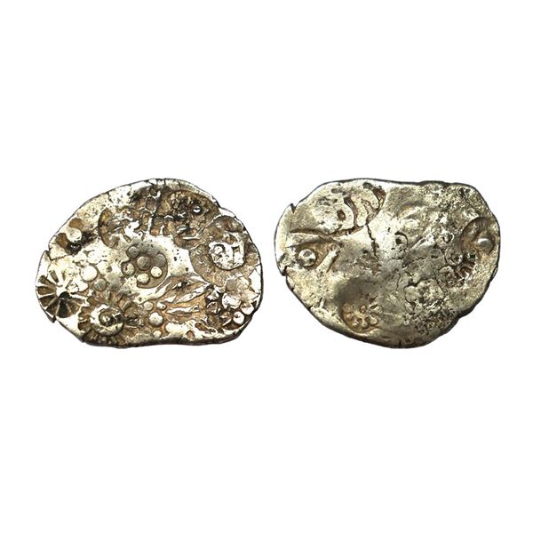 Ancient, Kashi Mahajanapada, (6th-5th Century BC), Silver Vimshatika, 4.54 gms