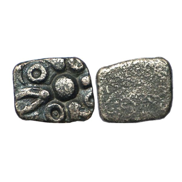 Ancient, Avanti Mahajanapada (4th-3rd Century BC), Silver Punchmark, 1.34 gms