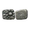 Image 1 : Ancient, Avanti Mahajanapada (4th-3rd Century BC), Silver Punchmark, 1.34 gms