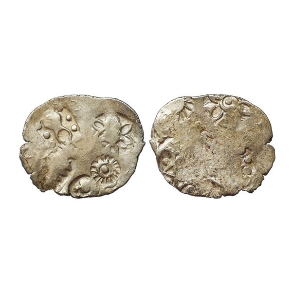 Magadha Janapada, Series I (500-400 BC), Silver Karshapana,