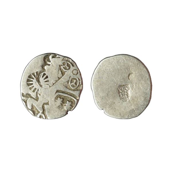 Magadha Janapada, Imperial Series IVd, Silver Karshapana, 3.38 gms,