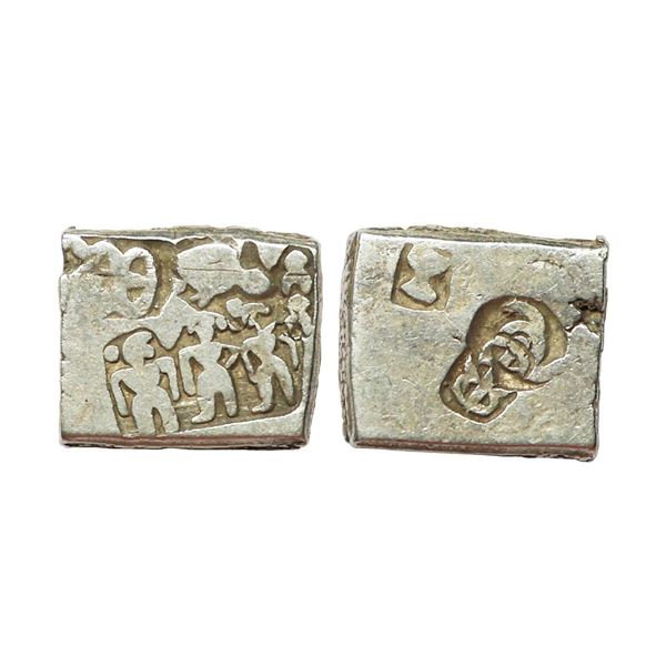 Magadha Janapada, Imperial Series VII, Silver Karshapana, 3.40 gms