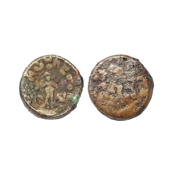 Ancient, Mathura region, Suryamitra (2nd-1st Century BC), Copper Unit, 7.56 gms