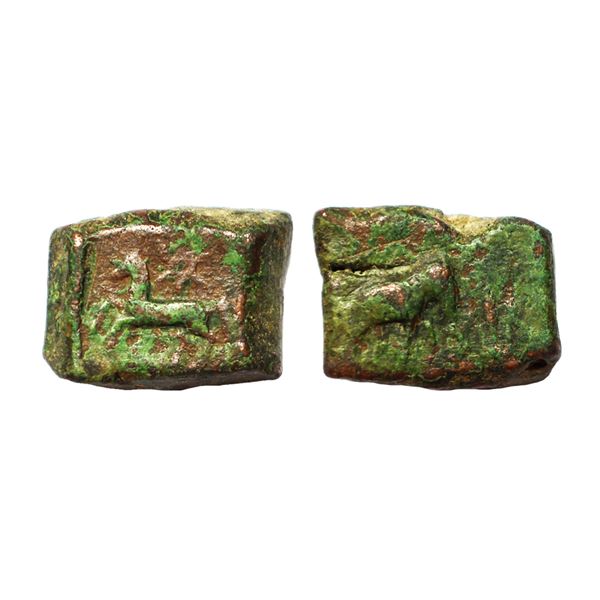 Ancient, Taxila (2nd-1st Century BC), Copper Unit, 13.48 gms