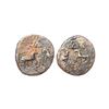 Image 1 : Ancient, Post-Mauryan, Taxila, Copper Unit, 2.44 gms