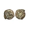 Image 1 : Ancient, Mauryan Period,  Punjab Region, Cast Copper Unit, 4.26g