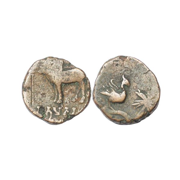 Ayodhya, Satyamitra (250-300 AD), Copper Unit, 7.94g