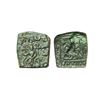 Image 1 : Indo Scythians, Spalirises (70-58 BC), Copper Hemi-obol, 8.60 gms
