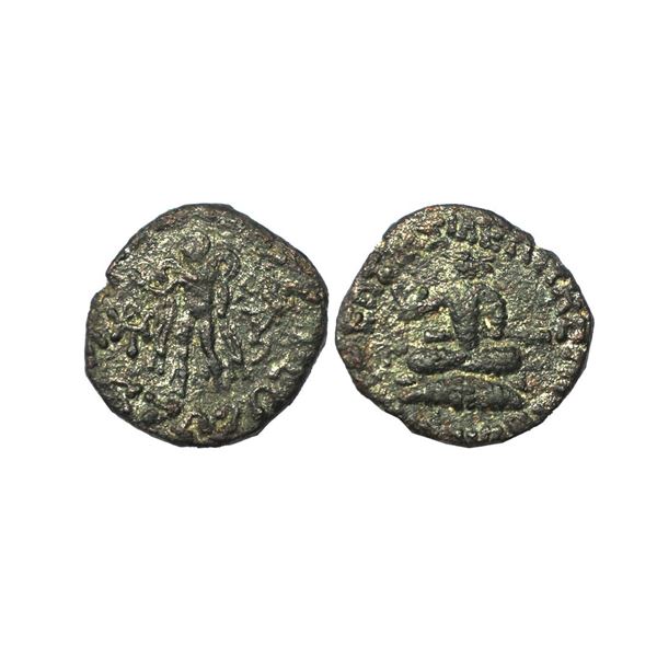 Indo Scythians, Azes (58-12 BC), Copper Unit, 9.20 gms
