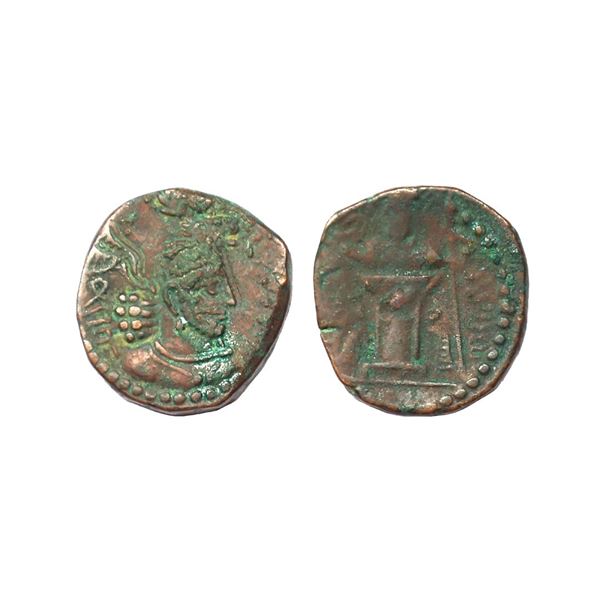 Kushano-Sassanians, Hormizd Kushanshah (271-356 CE), Copper Unit, 2.15 gms,