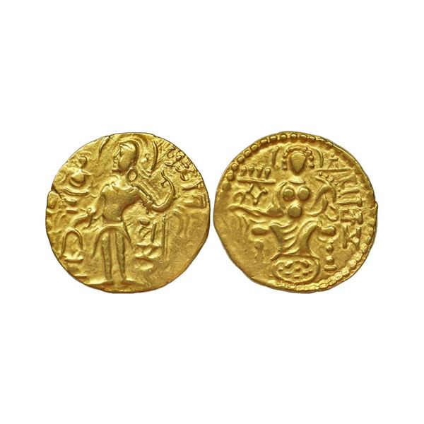 Ancient, Guptas, Samudragupta (335-380 AD), Gold Dinar, 6.80 gms