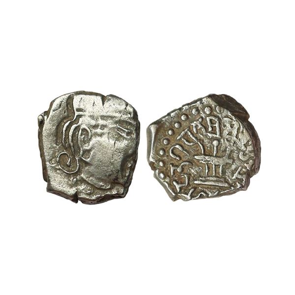 Gupta Empire, Skandagupta (455-480 AD), Silver Drachm, 1.63 gm