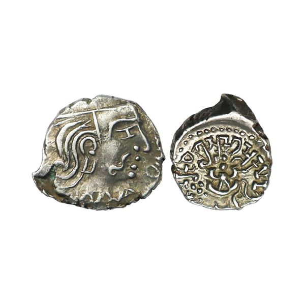 Ancient, Guptas, Skandagupta (c. 455-480 AD), Silver Drachm, 2.23 gms