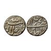 Image 1 : Mughal, Akbar, Silver Rupee, Ujjain Mint, Ilahi type, Month Farwardin, RY 4X.(KM 93.16).
