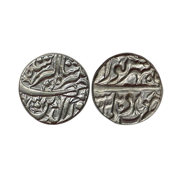 Mughal, Jahangir, Silver Rupee, Delhi Mint, Month Shahrewar, AH 1023 (KM 145.6).