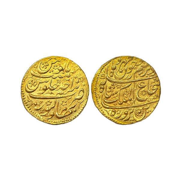 Durrani, Shah Shuja al-Mulk (second reign AH 1218-1224, 1803-1808 AD), Gold Mohur, 11.11 gms
