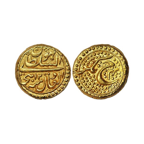 Independent Kingdoms, Mysore, Tipu Sultan (AM 1215-1227, 1787-1799 AD), Gold Pagoda, 3.42 gms