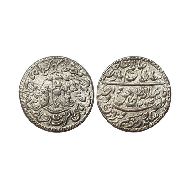 Awadh State, Wajid Ali Shah (AH 1263-1272, 1847-1856 AD), Silver Rupee, 11.10 gms