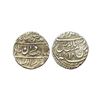 Image 1 : Bharatpur, INO of Akbar II, Silver Rupee, 11.06 gms, ‘Saheb-e-qiran’ Couplet, Braj