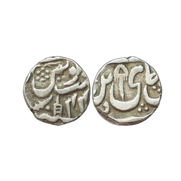 Bindraban State, INO Shah Alam II (AH 1174-1221, 1759-1806 AD), Set of 3 coins, Silver Rupee, 10.80 