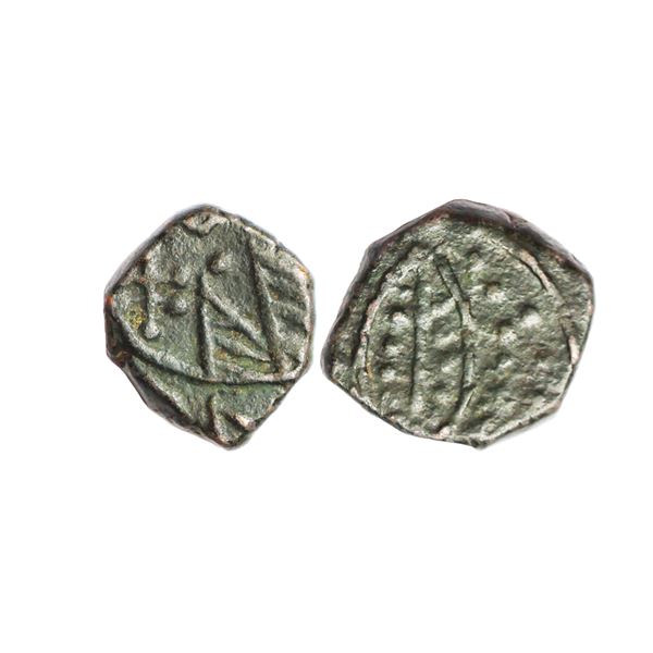 Dhar State, Annonymous Issue, Copper ½ Paisa, 5.43 gms