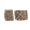 Image 1 : Dhar State, Annonymous Issue, Copper Paisa, 7.26 gms, Obv. Canon with wheels to left, Rev. sword, Un