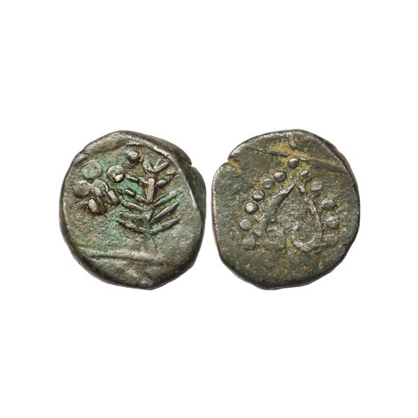 Jhabua State, Gopal Singh (VS 1897-1952, 1840-1895 AD), Copper Paisa, 9.90 gms,