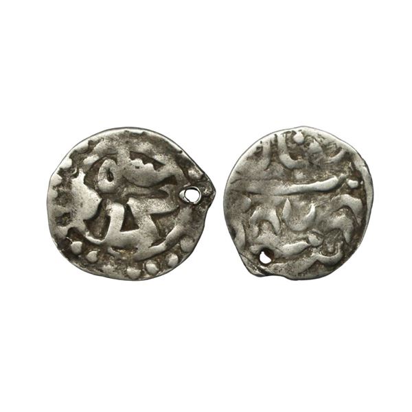 Ladakh State, Anonymous Issue, INO Mahmud Shah Durrani, Silver Jau, 1.97 gms