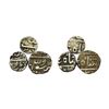 Image 1 : Mewar State, INO Shah Alam II, Set of 3 coins, Udaipur Mint, Silver Rupee, 10.89 gms,