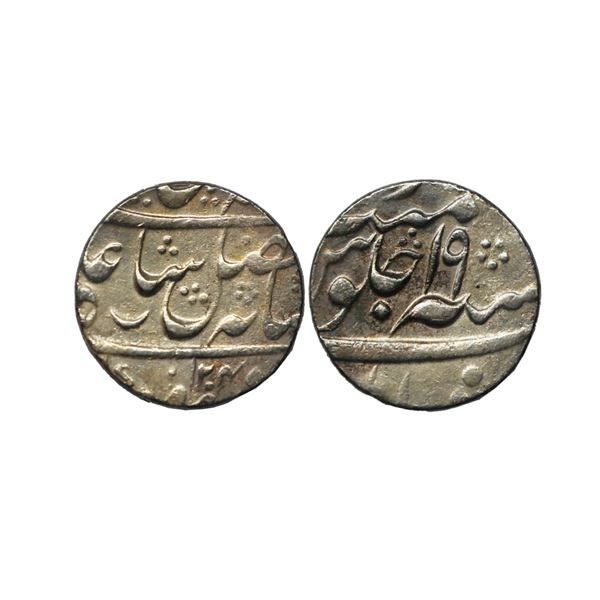 Bengal Presidency, Murshidabad Mint, Silver Rupee, 11.43g