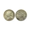 Image 1 : Victoria Empress, Silver 1/4 Rupee, 1882, Calcutta Mint