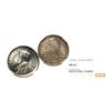 Image 1 : George V King Emperor, Silver Rupee, 1920, Calcutta Mint, NGC Graded as MS64, Rare in Grade.