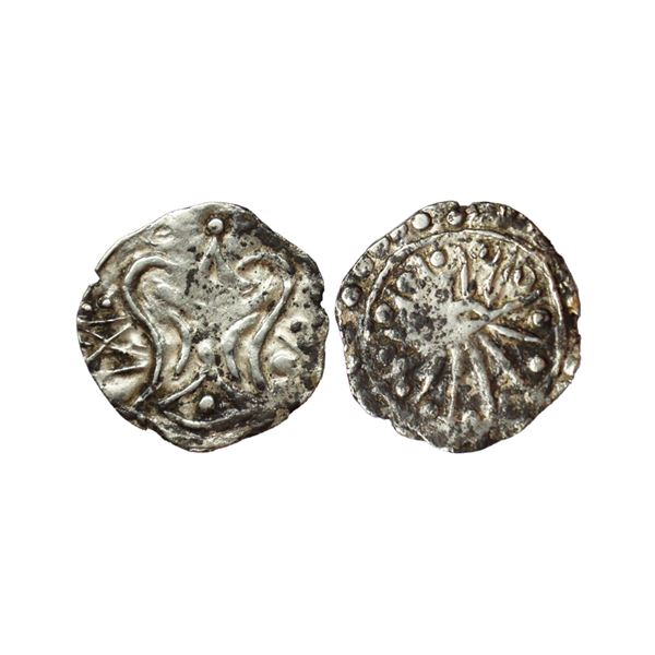 Burma, Pyu City State, Kingdom of Sri Ksetra (Srikshetra) (610-835 AD), Silver ¼ Unit, 2.29 gms
