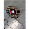 Image 2 : VINTAGE MULTICOLOUR SWAROVSKI CRYSTAL Earrings