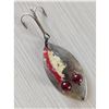 Image 3 : VINTAGE Hofschneider Red Eye Wiggler fishing lure, a vintage spoon lure