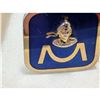 Image 3 : SCOTTISH LAS M MOTIF CUFFLINKS & TIE CLIP