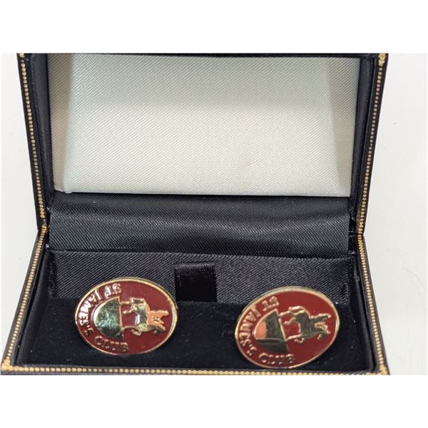ST. JAMES CLUB CUFFLINKS