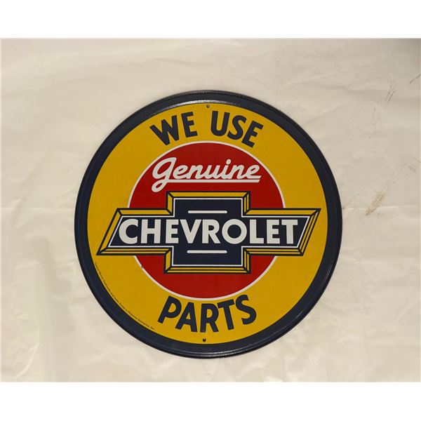 Reproduction Chevrolet sign