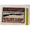 Image 1 : No Trespassing Sign (metal)