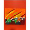 Image 1 : FOLK ART by Ron Smallwood titled "BRIGHT SKY"