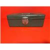 Image 4 : vintage green metal Union Steel Chest tackle box