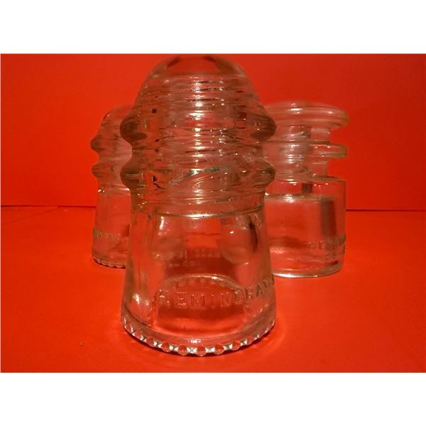 Hemingray glass insulators
