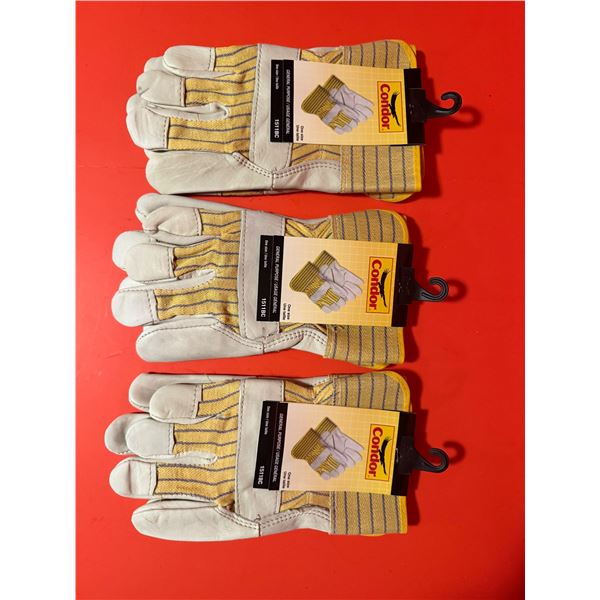 (3 pairs) Condor 1511BC General Purpose Fitter Gloves