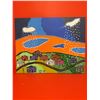 Image 1 : FOLK ART by Ron Smallwood titled Roadside