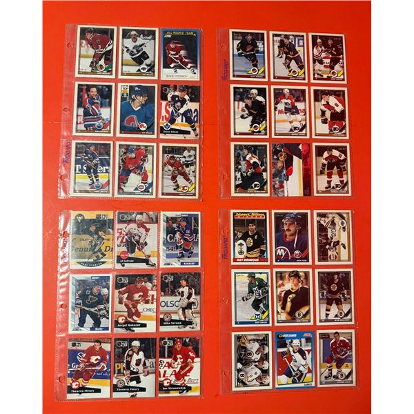 Hockey card bundle 72 cards total