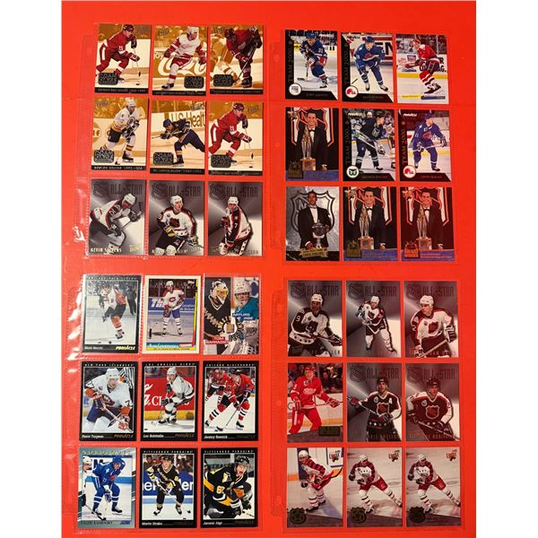 Hockey card bundle 72 cards total